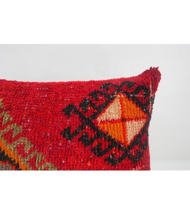 Carpet Pillow ,turkish rug pillow 12x20, carpet pillow, handmade pillow, boho pillow, vintage pillow, old pillow