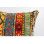 Carpet Pillow, ID 331, Carpet Rug Pillow 18x18, Turkish Rug Pillow, Handmade Pillow, Boho Pillow, Vintage Pillow, Rug Pillow