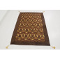 Table Cloth, Table Linens, 3"37X4"11, Brown Carnation Pattern Turkish Fabric Table Cloth