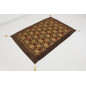 Table Cloth, Table Linens, 3"37X4"11, Brown Tulip Pattern Turkish Fabric Table Cloth