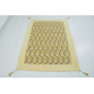 Table Cloth, Table Linens, 3"37X4"11, Beige Tulip Pattern Turkish Fabric Table Cloth