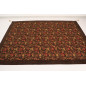 Turkish Bedspread, Twin L Size Bed Cover, 7.2X5.2, Brown Carnation Pattern Fabric Blankets, Ottoman Decorative Bed Cover