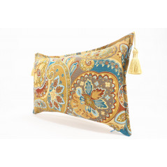 Fabric Pillow,Fabric Pillow 12x20,Turkish Paisley Pattern Turkish Fabric Pillow,Decorative Pillow,Bohemian Pillow,Throw Pillow