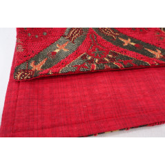 PlaceMats,Table Linens 12x18,Red Morocco Pattern Turkish Fabric Table Mat,Table Decoration,Kitchen Dining Placemats,Home Living