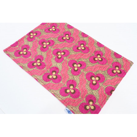 Place Mat,Table Linens 12x18,Mazenda Pink Tiger Eyes Pattern Turkish Fabric Table Mat,Table Decoration,Dining Placemat,Placemat