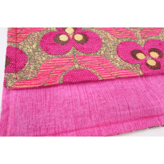 Place Mat,Table Linens 12x18,Mazenda Pink Tiger Eyes Pattern Turkish Fabric Table Mat,Table Decoration,Dining Placemat,Placemat