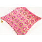 Fabric Pillow, Fabric Pillow 24x24,Mazenda Pink Tiger Eyes Pattern Turkish Jacquard Fabric Pillow Cover,Throw and Lumbar Pillow