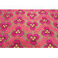 Upholstery Fabric, Turkish Fabric By the Meter and By the Yard, Pink Tiger Eye Pattern Jacquard Chenille Upholstery Fabric