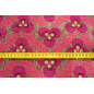 Upholstery Fabric, Turkish Fabric By the Meter and By the Yard, Pink Tiger Eye Pattern Jacquard Chenille Upholstery Fabric