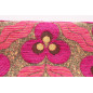 Upholstery Fabric, Turkish Fabric By the Meter and By the Yard, Pink Tiger Eye Pattern Jacquard Chenille Upholstery Fabric