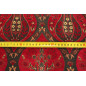 Upholstery Fabric, Turkish Fabric By the Meter, By the Yard, Red Tulip Pattern Jacquard Chenille Upholstery Fabric