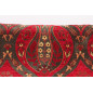 Upholstery Fabric, Turkish Fabric By the Meter, By the Yard, Red Tulip Pattern Jacquard Chenille Upholstery Fabric