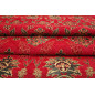 Upholstery Fabric, Turkish Fabric By the Meter, By the Yard, Red Tulip Pattern Jacquard Chenille Upholstery Fabric