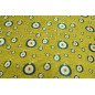 Upholstery Fabric, Turkish Fabric By The Meter, By The Yard,Pistachio Green Evil Eye Pattern Jacquard Chenille Upholstery Fabric