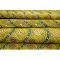 Upholstery Fabric,Turkish Fabric By the Meter, By the Yard, Green Tulip Pattern Jacquard Chenille Upholstery Fabric