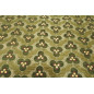 Upholstery Fabric, Turkish Fabric By the Meter, By the Yard, Moss Green Tiger Eye Pattern Jacquard Upholstery Fabric