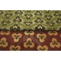 Upholstery Jacquard Fabric,Turkish Fabric By the Yard, Moss Green Tiger Eye Pattern Chenille Upholstery Fabric