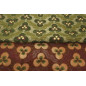 Upholstery Fabric, Turkish Fabric By the Meter, By the Yard, Moss Green Tiger Eye Pattern Jacquard Upholstery Fabric