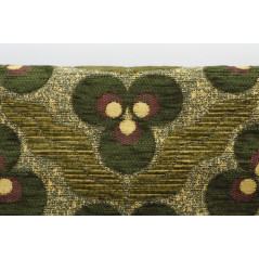 Upholstery Fabric, Turkish Fabric By the Meter, By the Yard, Moss Green Tiger Eye Pattern Jacquard Upholstery Fabric