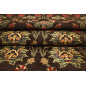 Upholstery Fabric, Turkish Fabric By the Meter, By the Yard, Brown Tulip Pattern Jacquard Chenille Upholstery Fabric