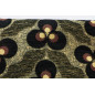 Upholstery Fabric,Turkish Fabric By The Meter, By The Yard, Black Tiger Eye Pattern Jacquard Chenille Upholstery Fabric