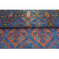 Upholstery Fabric, Turkish Fabric By the Meter, By the Yard, Navy Blue Tulip Pattern Jacquard Upholstery Fabric