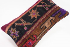 Carpet Pillow,  turkish rug pillow 12x20,carpet pillow,handmade pillow,boho pillow,vintage pillow, old pillow