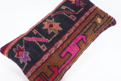 Carpet Pillow,  turkish rug pillow 12x20,carpet pillow,handmade pillow,boho pillow,vintage pillow, old pillow