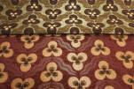 Upholstery Fabric,Turkish Fabric By The Meter, By The Yard, Brown Tiger Eye Pattern Jacquard Chenille Upholstery Fabric