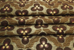 Upholstery Fabric,Turkish Fabric By The Meter, By The Yard, Brown Tiger Eye Pattern Jacquard Chenille Upholstery Fabric