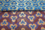 Upholstery Fabric,Turkish Fabric By The Meter, By The Yard, Navy Blue Tiger Eye Pattern Jacquard Chenille Upholstery Fabric