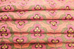 Upholstery Fabric,Turkish Fabric By The Meter, By The Yard, Pale Pink Tiger Eye Pattern Jacquard Chenille Upholstery Fabric