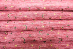 Upholstery Fabric, Turkish Fabric By the Meter, By the Yard, Pale Pink Arabian Night Pattern Jacquard Chenille