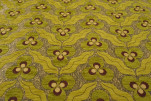 Upholstery Fabric,Turkish Fabric By The Meter, By The Yard, Green Tiger Eyes Pattern Jacquard Chenille Upholstery Fabric