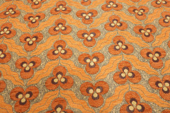 Upholstery Fabric, Turkish Fabric By the Meter and By the Yard, Pink Tiger Eye Pattern Jacquard Chenille Upholstery Fabric