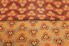 Upholstery Fabric, Turkish Fabric By the Meter and By the Yard, Pink Tiger Eye Pattern Jacquard Chenille Upholstery Fabric