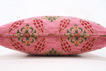 Fabric Pillow,Fabric Pillow 18x18,Pale Pink Topkapi Palace Tulip Pattern Turkish Fabric Pillow,Decorative Pillow,Throw Pillow