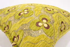 Fabric Pillow,Fabric Pillow 18x18,Pistachio Green Tiger Eyes Pattern Turkish Fabric Pillow Cover,Decorative Accent and Throw Pil