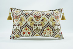 Beige Fabric Pillow