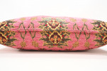 Fabric Pillow, Fabric Pillow 12x20, Pale Pink Topkapi Palace Tulip Pattern Turkish Jacquard  Fabric Pillow Cover, Throw Pillow