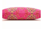 Fabric Pillow,Fabric Pillow 12x20,Mazenda Pink Topkapi Palace Tulip Pattern Turkish Jacquard  Fabric Pillow Cover,Throw Pillow