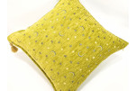 Fabric Pillow,Fabric Pillow 20x20,Pistachio Green Arabian Night Pattern Turkish Jacquard Fabric Pillow, Throw and Lumbar Pillows