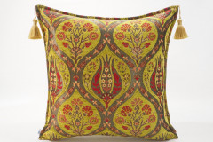 Fabric Pillow,Fabric Pillow 20x20,Pistachio Green Morocco Pattern Turkish Jacquard Fabric Pillow Cover,Lumber Pillow,Sofa Pillow