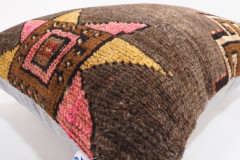 Carpet Pillow, ID 682, Carpet Rug Pillow 16x24, Turkish Rug Pillow, Handmade Pillow, Boho Pillow, Vintage Pillow, Rug Pillow