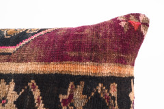 Carpet Pillow, ID 684, Carpet Rug Pillow 16x24, Turkish Rug Pillow, Handmade Pillow, Boho Pillow, Vintage Pillow, Rug Pillow