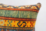 Carpet Pillow, ID 332, Carpet Rug Pillow 18x18, Turkish Rug Pillow, Handmade Pillow, Boho Pillow, Vintage Pillow, Rug Pillow