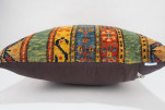 Carpet Pillow, ID 332, Carpet Rug Pillow 18x18, Turkish Rug Pillow, Handmade Pillow, Boho Pillow, Vintage Pillow, Rug Pillow