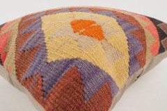 Kilim Pillow, ID 080, Kilim Pillow 16x16, Turkish Kilim Pillow, fabric kilim pillows, kilim pillow cover, decorative pillows