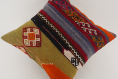 Kilim Pillow, ID 083, Kilim Pillow 16x16, Turkish Kilim Pillow, fabric kilim pillows, kilim pillow cover, decorative pillow