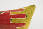 Kilim Pillow, ID 098, Kilim Pillow 16x16, Turkish Kilim Pillow, fabric kilim pillows, kilim pillow cover, decorative pillows